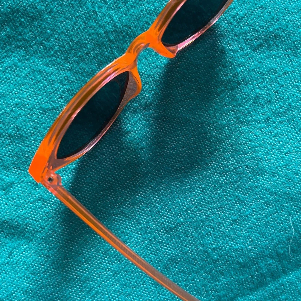 Stylish Neon Orange Sunglasses . Youth size